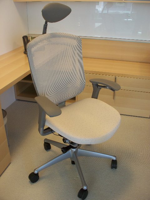 Used Office Chairs Teknion Contessa Task w Headrest at Furniture