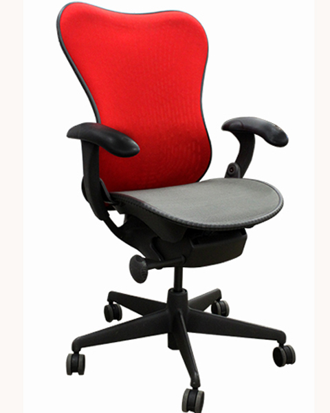 Red herman miller cheap chair