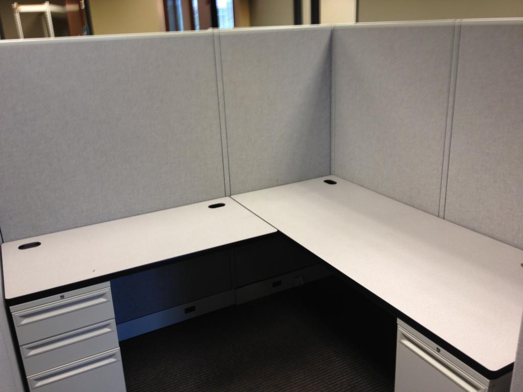 Used Office Cubicles HON Concensys Workstations At Furniture Finders   21560 1 