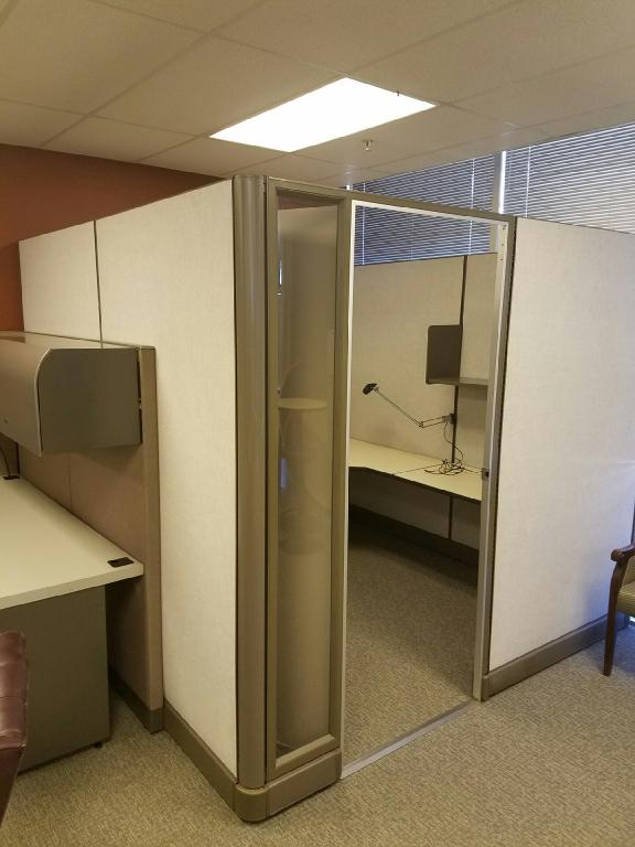 Used Office Cubicles Herman Miller A02 Extra Tall At Furniture Finders