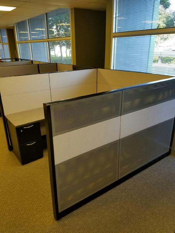 Used Office Cubicles Steelcase Answer Cubicles 6x6x54 At Furniture   29227 