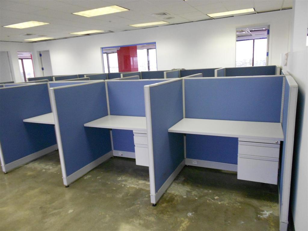 Used Office Cubicles : Office Cubicles Unigroup 53" Tall ...