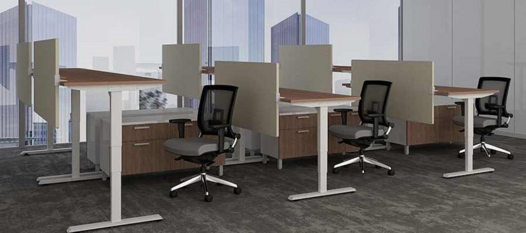 New Office Desks : New Adjustable Height Table Desks at Furniture Finders