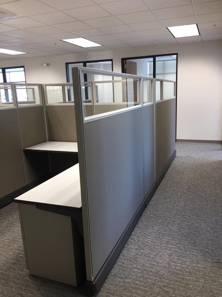 New Office Cubicles : New Office Cubicles with Glass at Furniture Finders