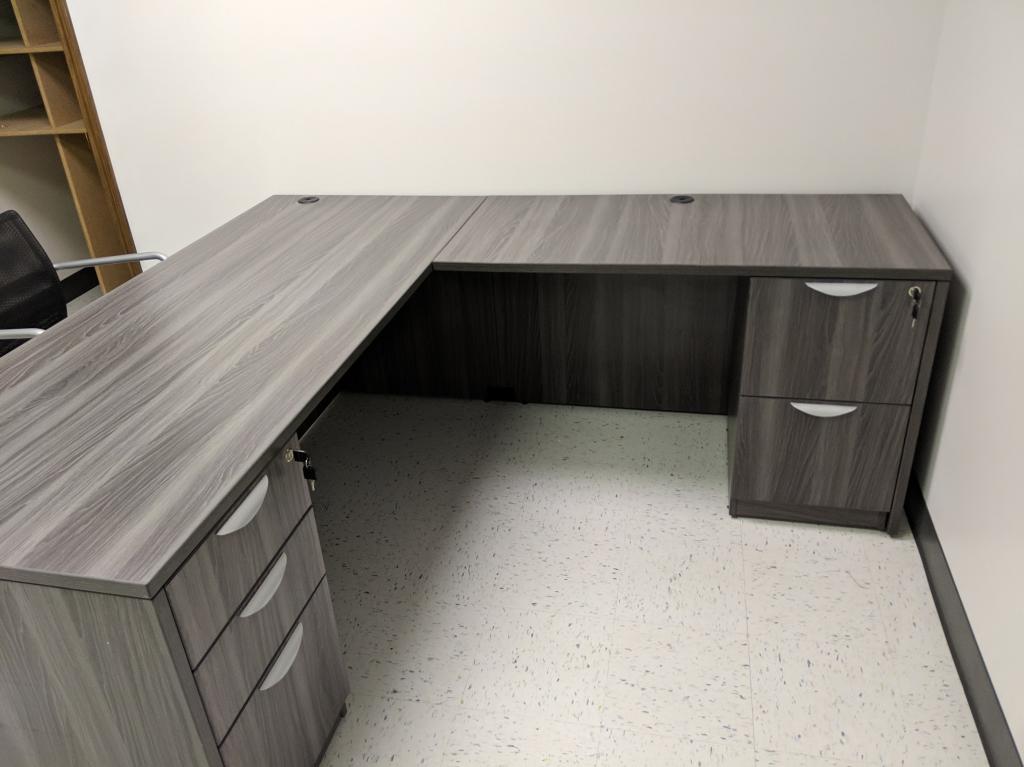 L Shaped Modern Office Desk