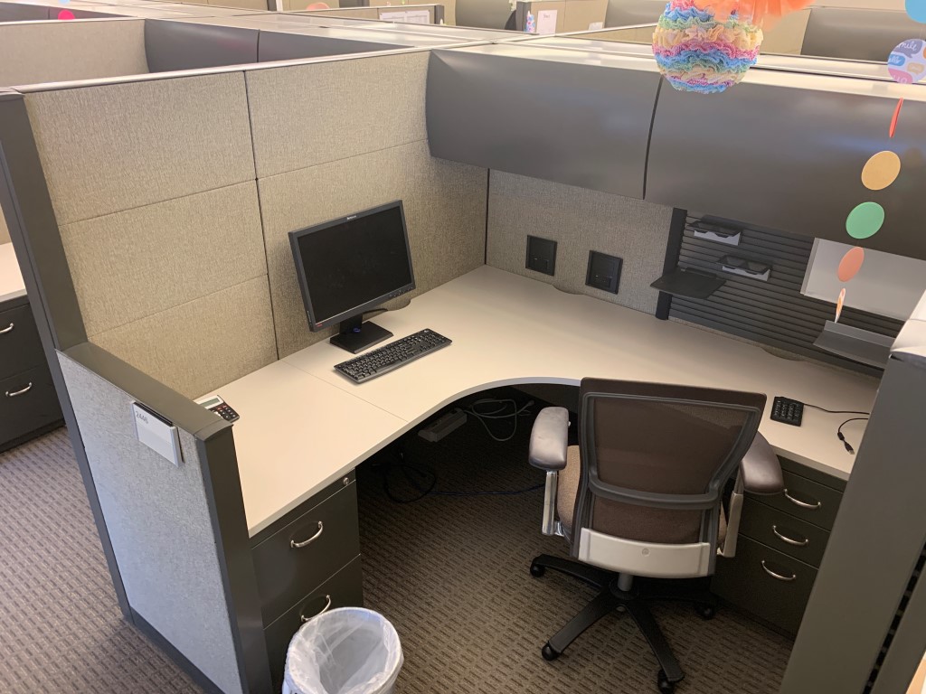 Used Office Cubicles Steelcase Answer 6 X 6 At Furniture Finders   49644 