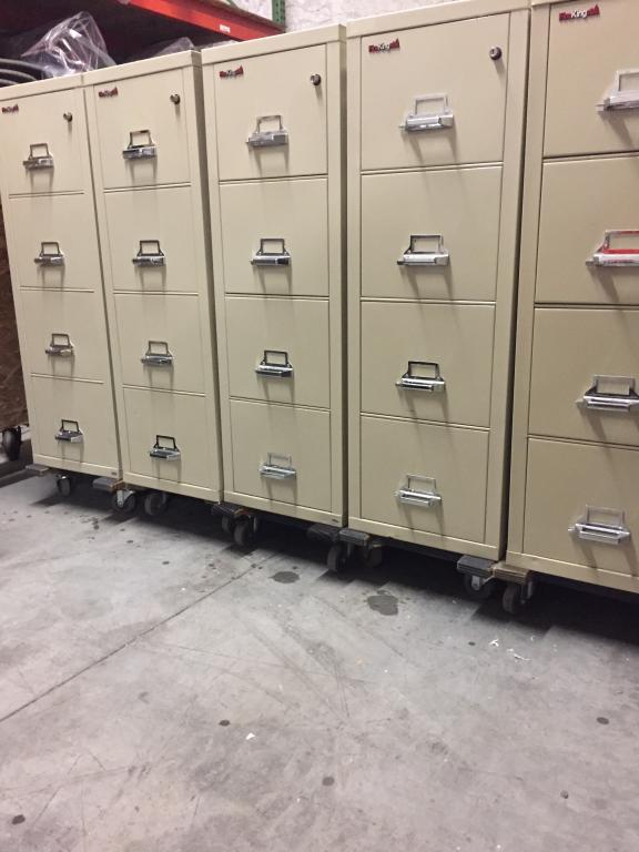 Used Office File Cabinets : Fireking Fire File Cabinets in ...