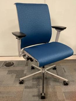 Steelcase Think Task Chair (Blue/Platinum - C