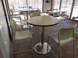 Cafe Furniture (Stools, stack chairs, tables)