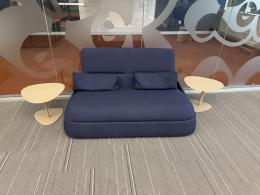 Coalesse Hosu Double Blue Pandora Sofa Lounge