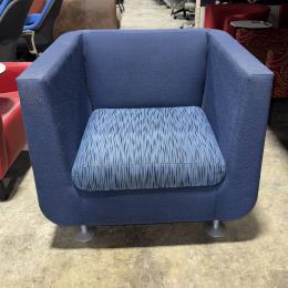 Arcadia Hush Lounge Chair - Blue