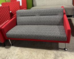 Coalesse Sidewalk 2-Seat Lounge - Red